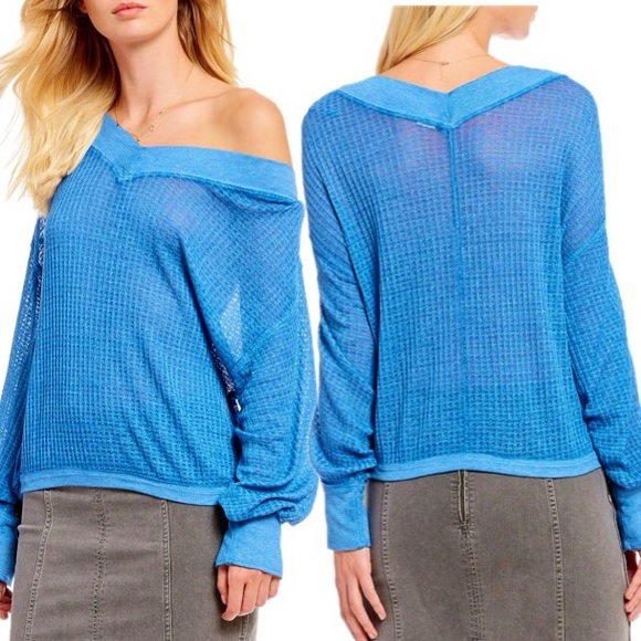 FREE PEOPLE We The Free Southside Thermal Top Size M - Picture 4 of 10